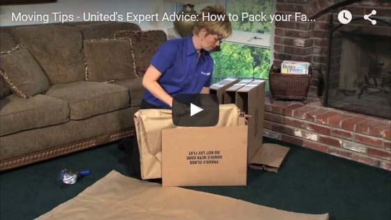 How to Pack Your Family Room